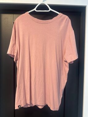 Kangol Men's Short Sleeve Crew Tee in Dusty Rose